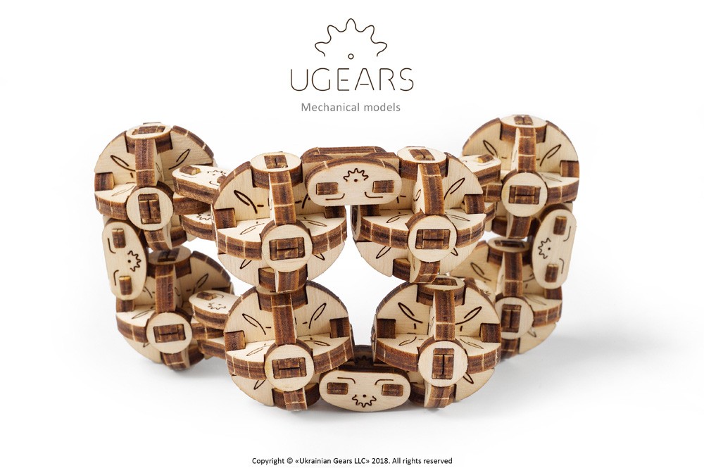 4 Ugears Flexi-Cubus