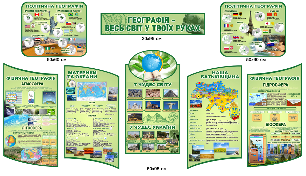 komplekt-stendiv-dlya-kabinetu-geografii-zelenyi
